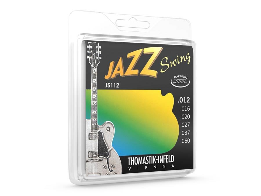 string set electric, nickel flatwound, 012-016-020-027-037-050