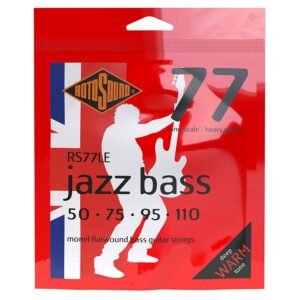 string set electric bass monel flatwound 50-110, heavy gauge