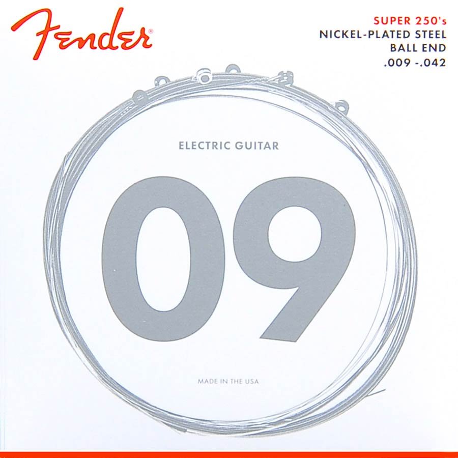 string set electric, nickel roundwound, light, 009-011-016-024-032-042