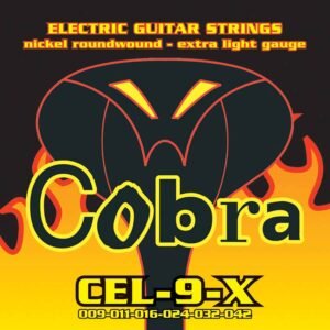 string set electric, nickel roundwound extra light, 009-011-016-024-032042