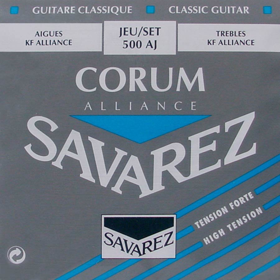 string set classic, KF composite fiber, silverwound Corum basses, hard tension
