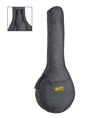 bag for tenor banjo or guitar banjo, height: 100 cm., black,10 mm. padded nylon