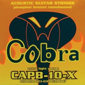 string set acoustic, phosphor bronze wound extra light, 010-014-023-030-039-047