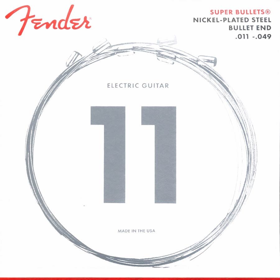 string set electric, nickel roundwound, medium, 011-014-018-028-038-049