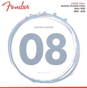 string set electric, nickel roundwound, extra light, 008-011-014-021w-030-038