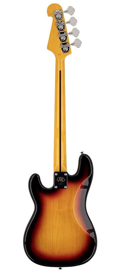 3/4 scale length vintage 57 P-style electric bass guitar, with split single coil pickup, with bag, - Afbeelding 2