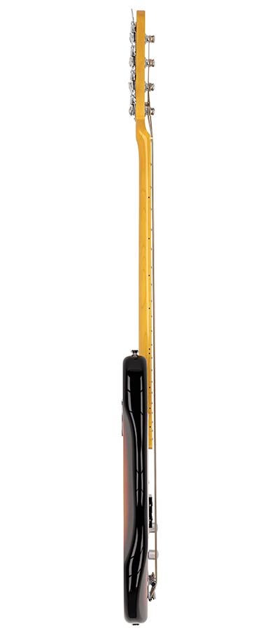 3/4 scale length vintage 57 P-style electric bass guitar, with split single coil pickup, with bag, - Afbeelding 5