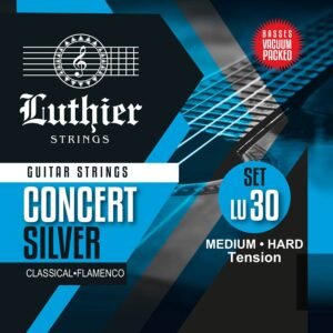 string set classic Concert Silver, medium-hard tension