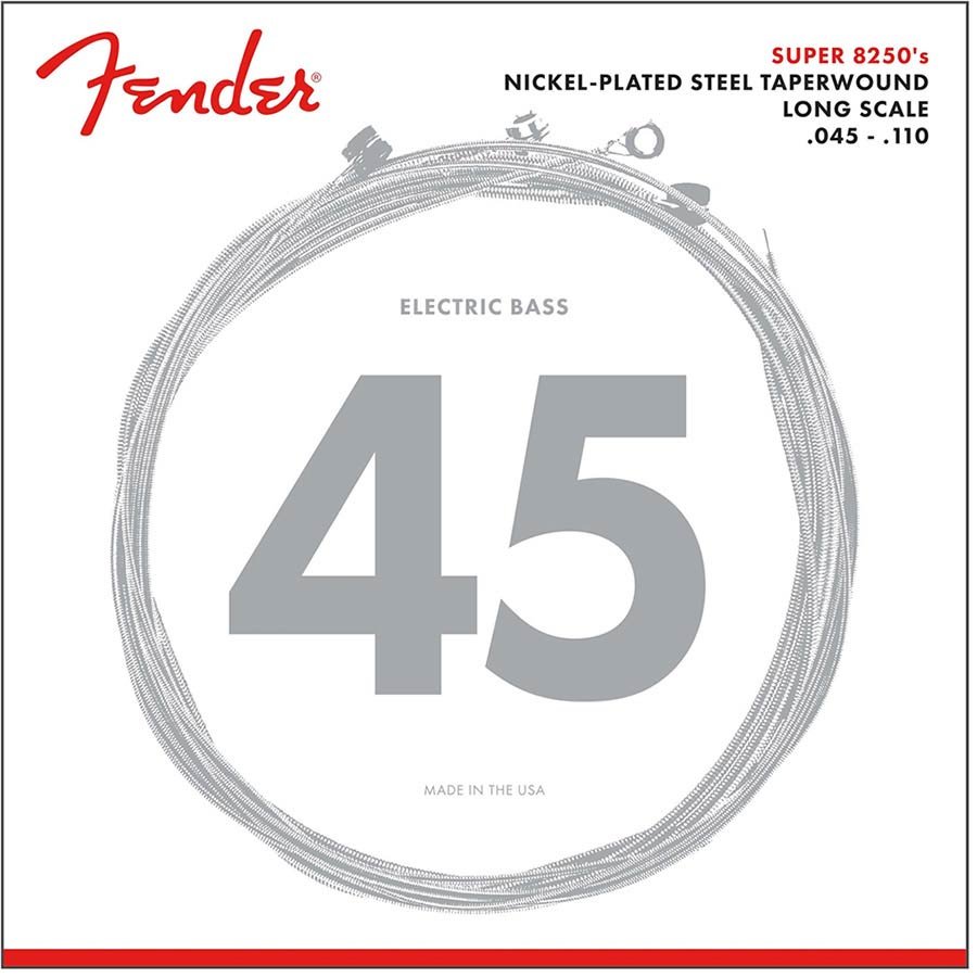 string set electric bass (strings through body), nickel roundwound, medium 045-065-085-110TW