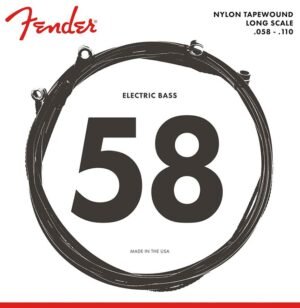 string set electric bass (fretless), nylon tapewound, medium 058-072-092-110
