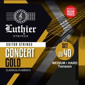 string set classic Concert Gold, bronze alloy, medium-hard tension