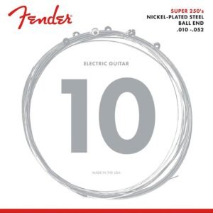 string set electric, nickel roundwound, regular top heavy bottom, 010-013-017-032-042-052