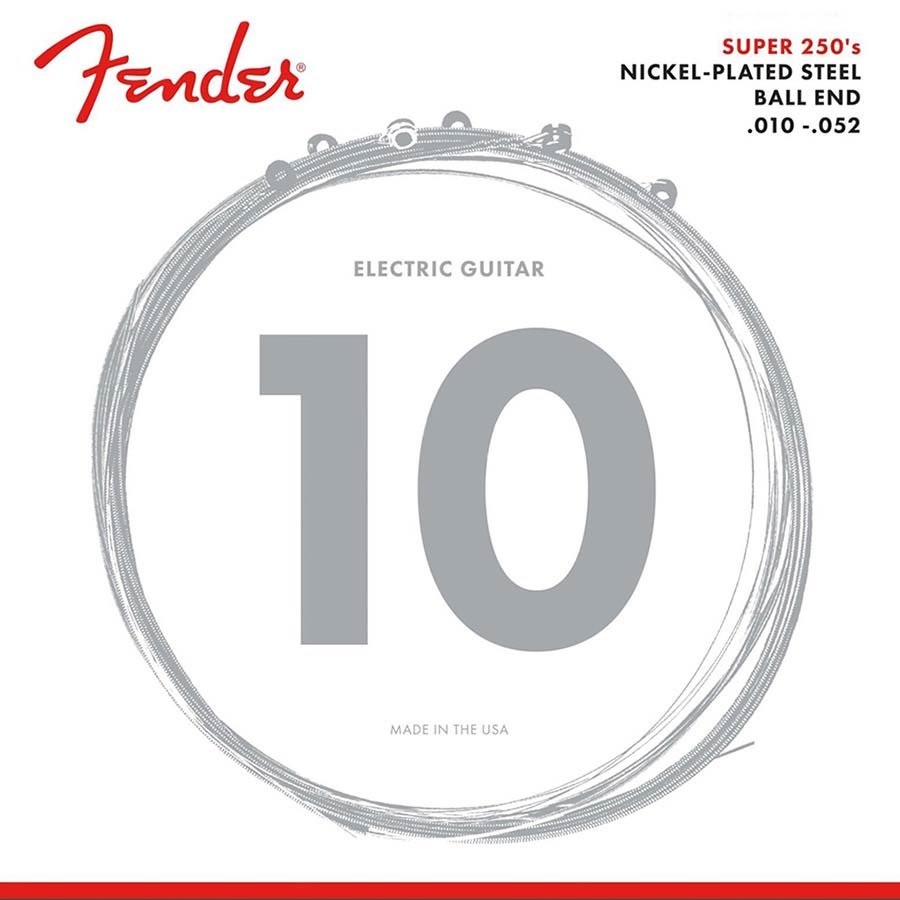 string set electric, nickel roundwound, regular top heavy bottom, 010-013-017-032-042-052