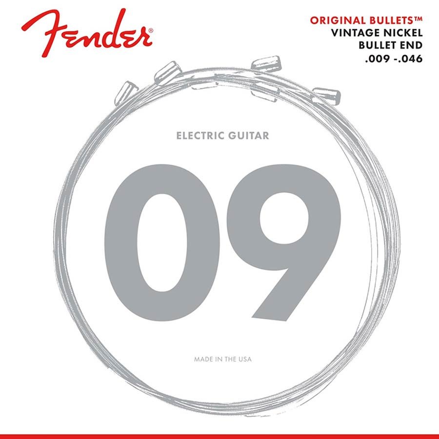 string set electric, pure nickel roundwound, light top regular bottom, 009-011-016-026-036-046