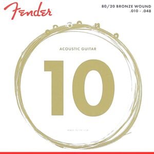 string set acoustic, bronze roundwound, extra light, 010-014-022-030-040-048