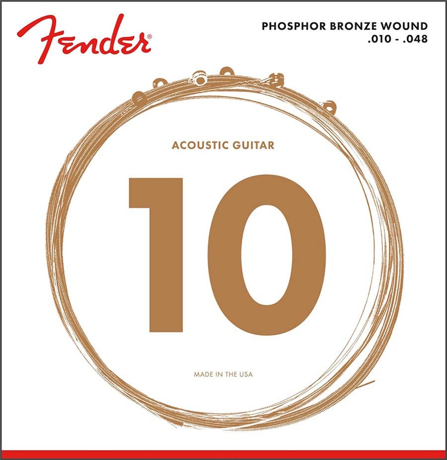 string set acoustic, ph.bronze roundwound, extra light, 010-014-022-030-040-048