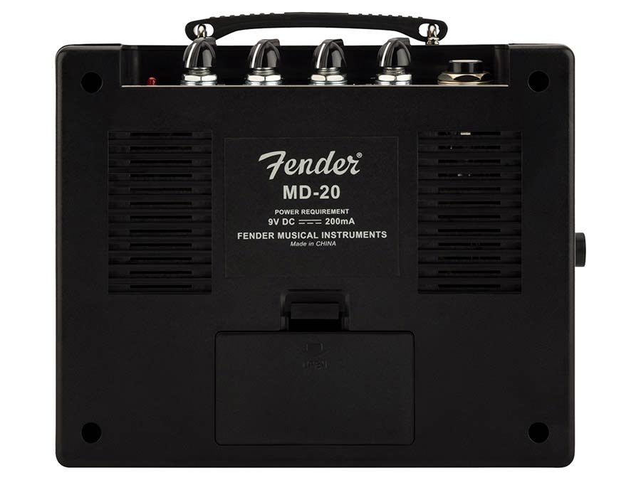 battery amp 'Mini Deluxe Amp', plastic housing, 1W, 1x3" speaker - Afbeelding 3