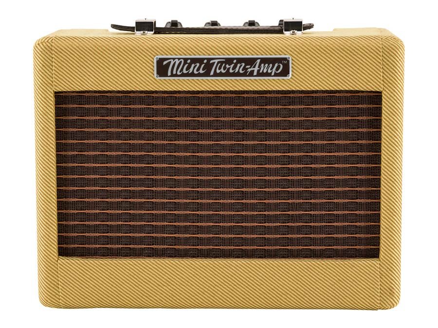 battery amp 'Mini ‘57 Twin-Amp™', wooden housing, 1W, 2x3" speakers
