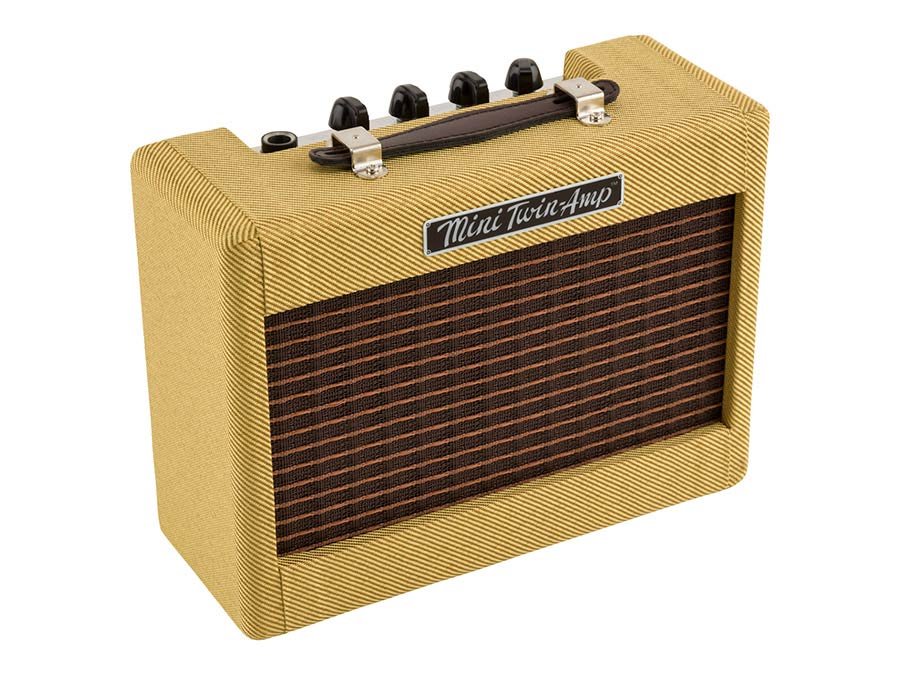 battery amp 'Mini ‘57 Twin-Amp™', wooden housing, 1W, 2x3" speakers - Afbeelding 2