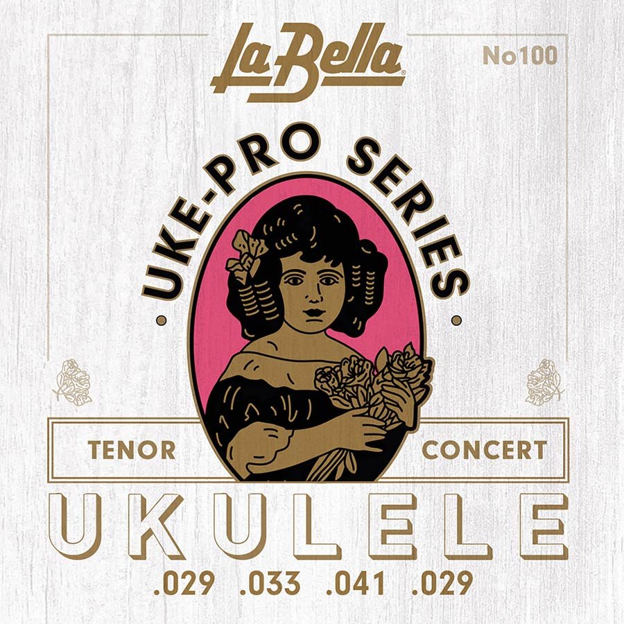 string set concert/tenor ukulele, rectified nylon