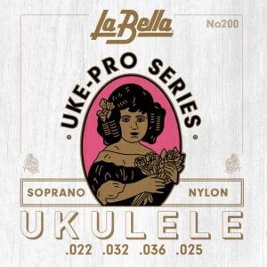 string set soprano ukulele, rectified nylon