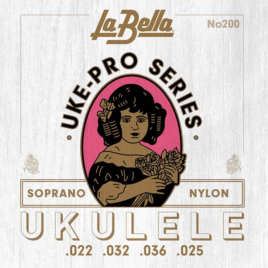 string set soprano ukulele, rectified nylon