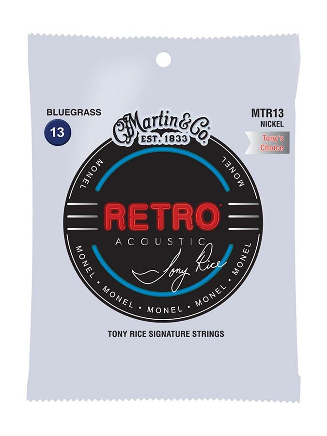 string set monel wound, medium Tony Rice signature, 013-016-026-034-044-056