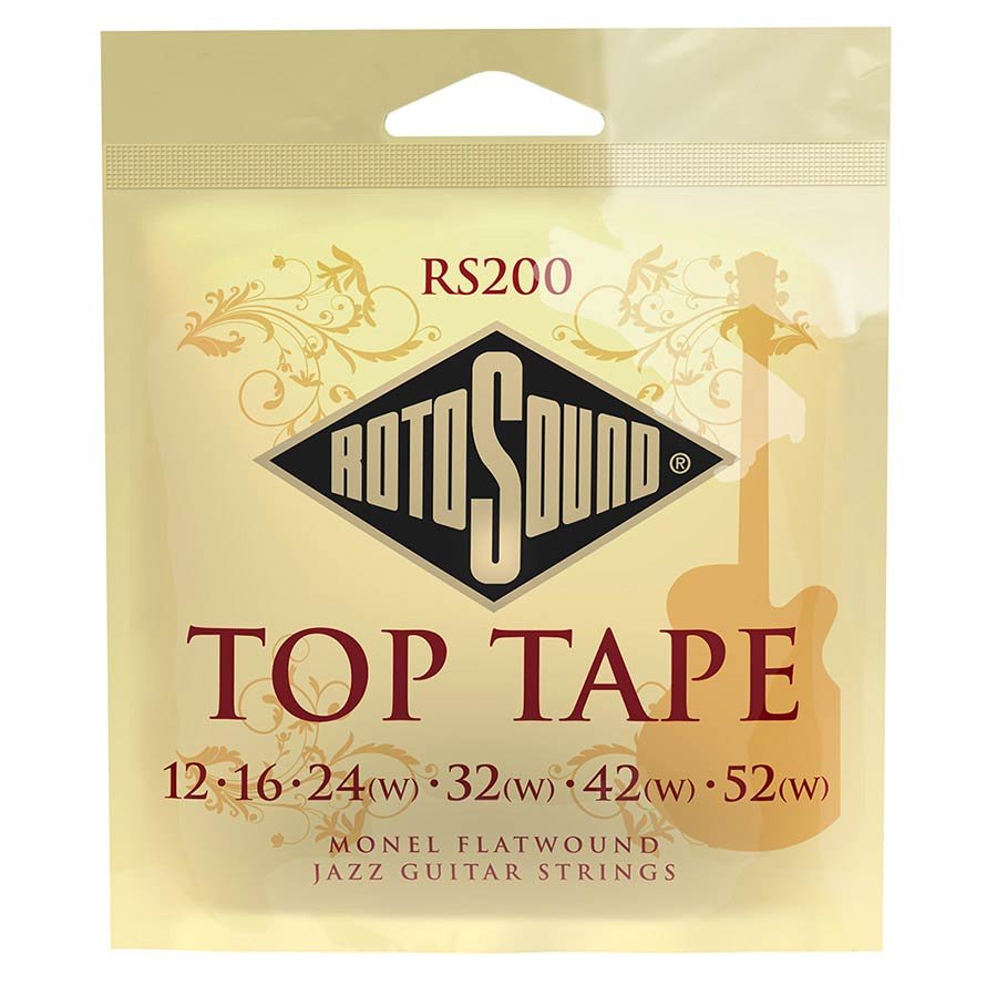 string set electric monel flatwound 12-52