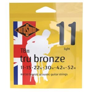 string set acoustic 80/20 bronze 11-52, light