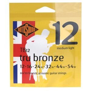 string set acoustic 80/20 bronze 12-54, medium light