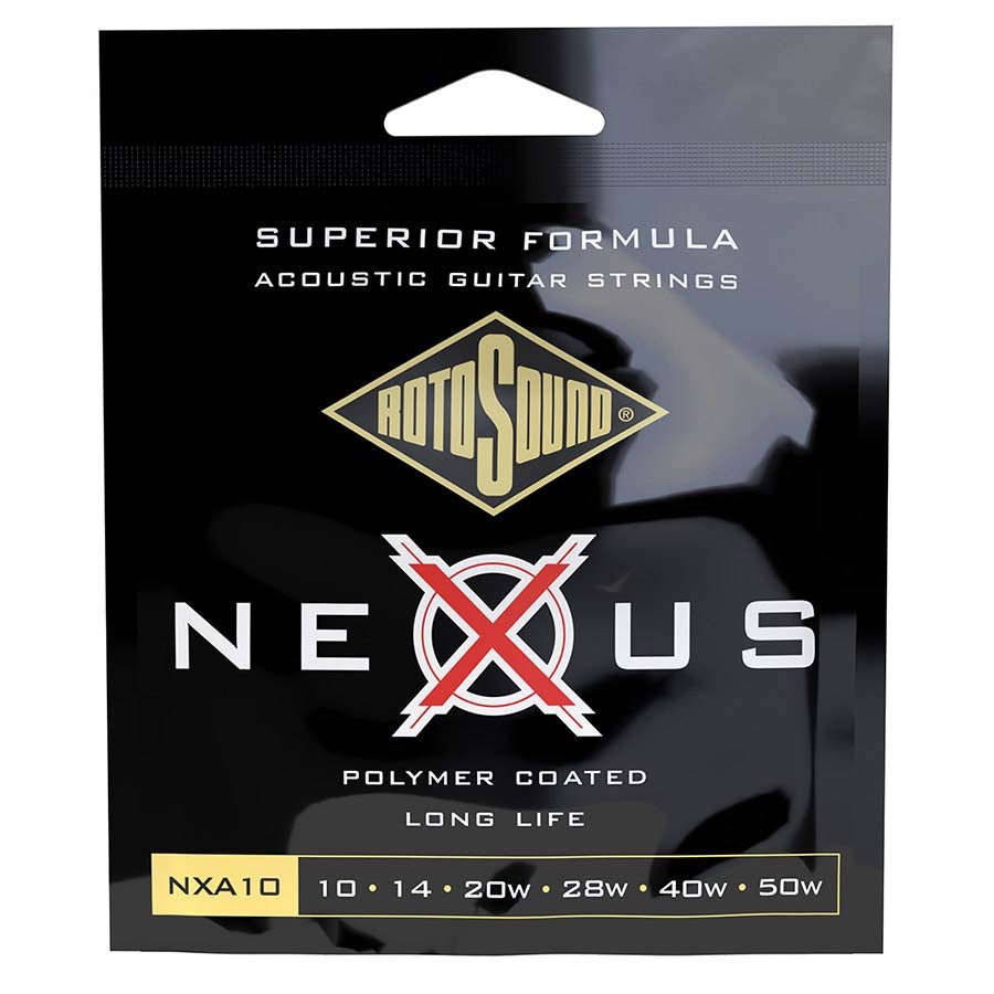 string set acoustic coated phosphor bronze 10-50, extra light