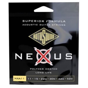 string set acoustic coated phosphor bronze 11-52, light