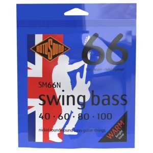string set electric bass nickel wound 40-100, hybrid gauge