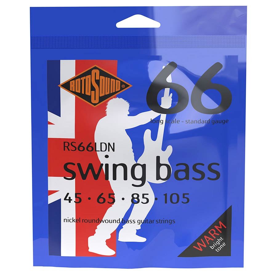 string set electric bass nickel wound 45-105, standard gauge