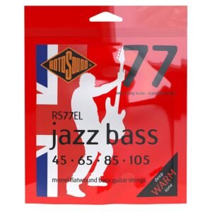 string set electric bass monel flatwound 45-105, standard gauge, extra long scale