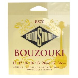 string set bouzouki phosphor bronze, loop end