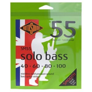 string set electric bass linea pressure wound 40-100, hybrid gauge