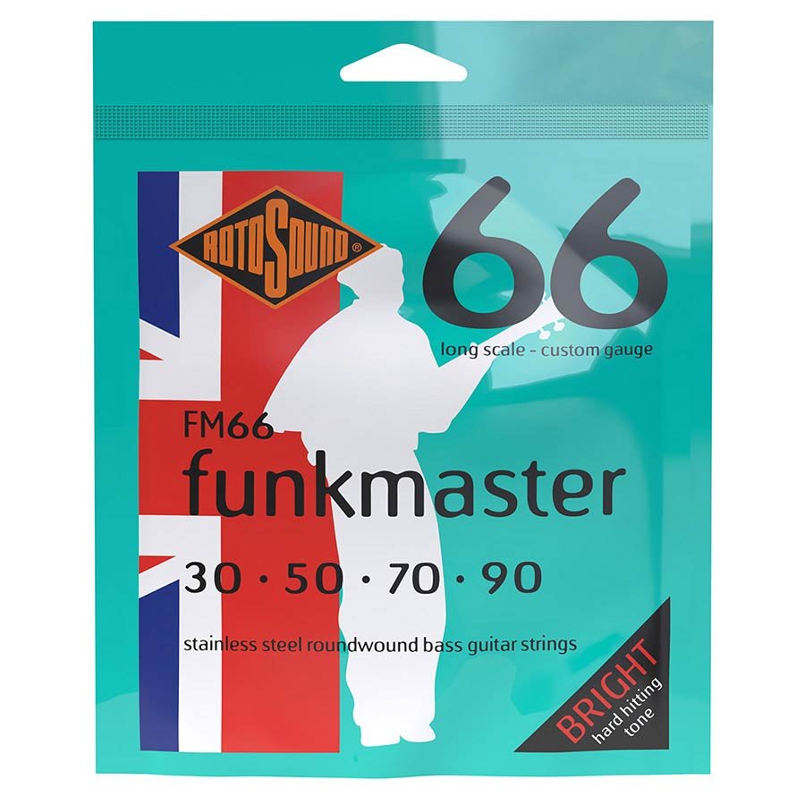 string set electric bass stainless steel 30-90 Funkmaster, custom gauge