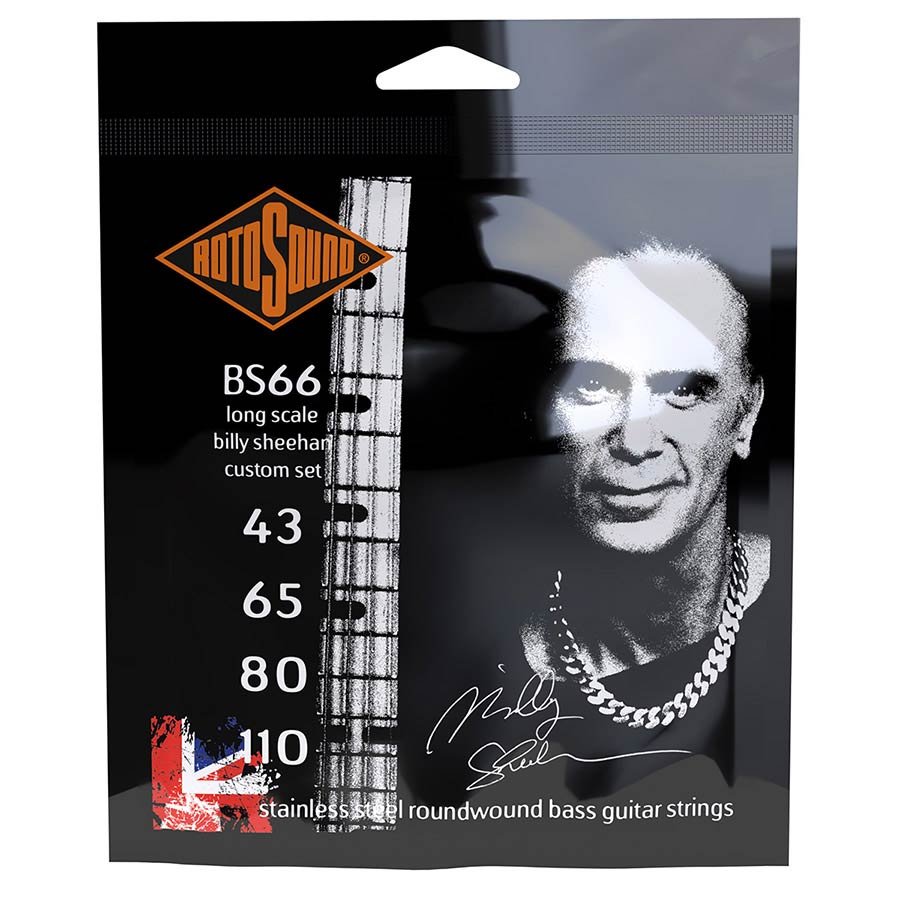 string set electric bass stainless steel 43-110 Billy Sheehan, custom gauge