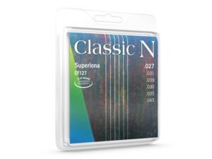 string set classic, susynthetic corea flatwound, G-3 wound, 037-031-027-030-035-045