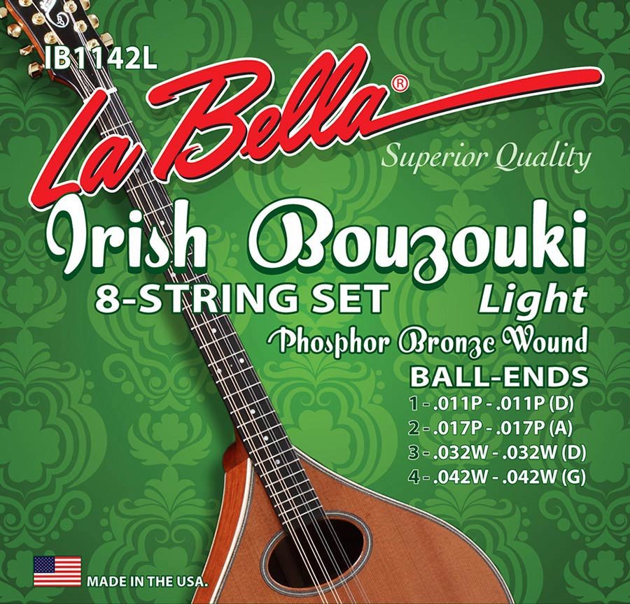 string set Irish bouzouki phosphor bronze wound light