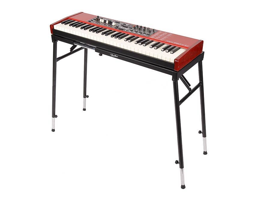 keyboard/piano/organ stand, heavy duty table model, height 645-1100 mm, width 720-1120 mm - Afbeelding 6