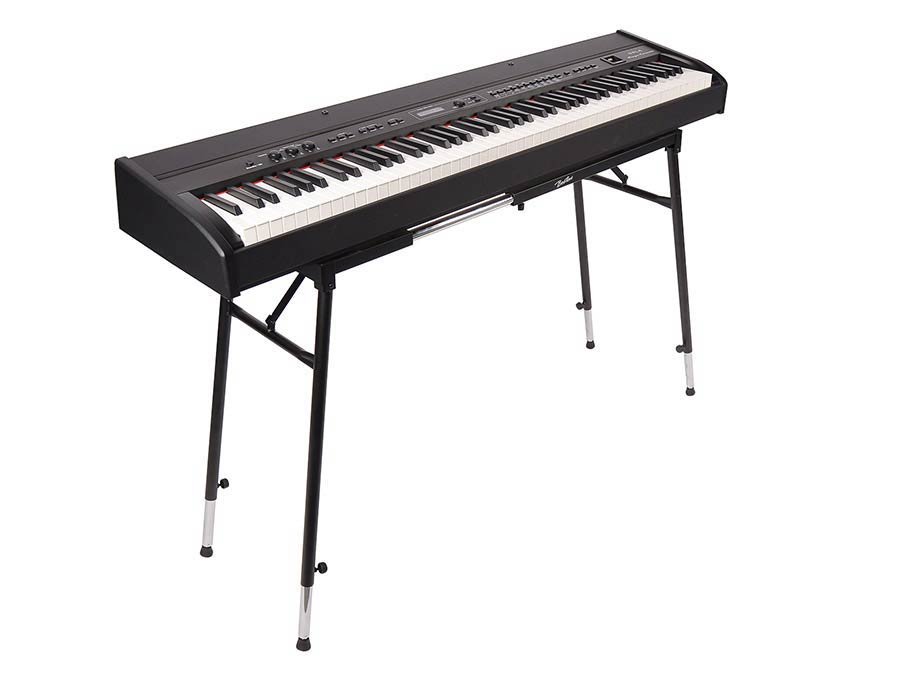 keyboard/piano/organ stand, heavy duty table model, height 645-1100 mm, width 720-1120 mm - Afbeelding 7