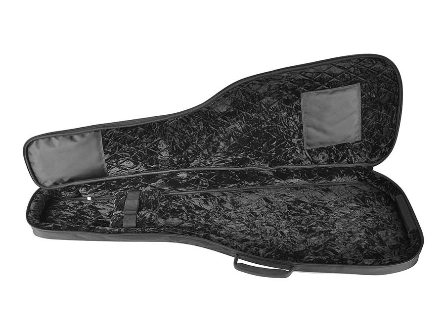 deluxe gigbag for electric guitar, 25mm padding, 1680D material, with two backstraps - Afbeelding 4