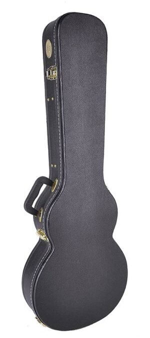 case for LP-model electric guitar, wood, shaped model