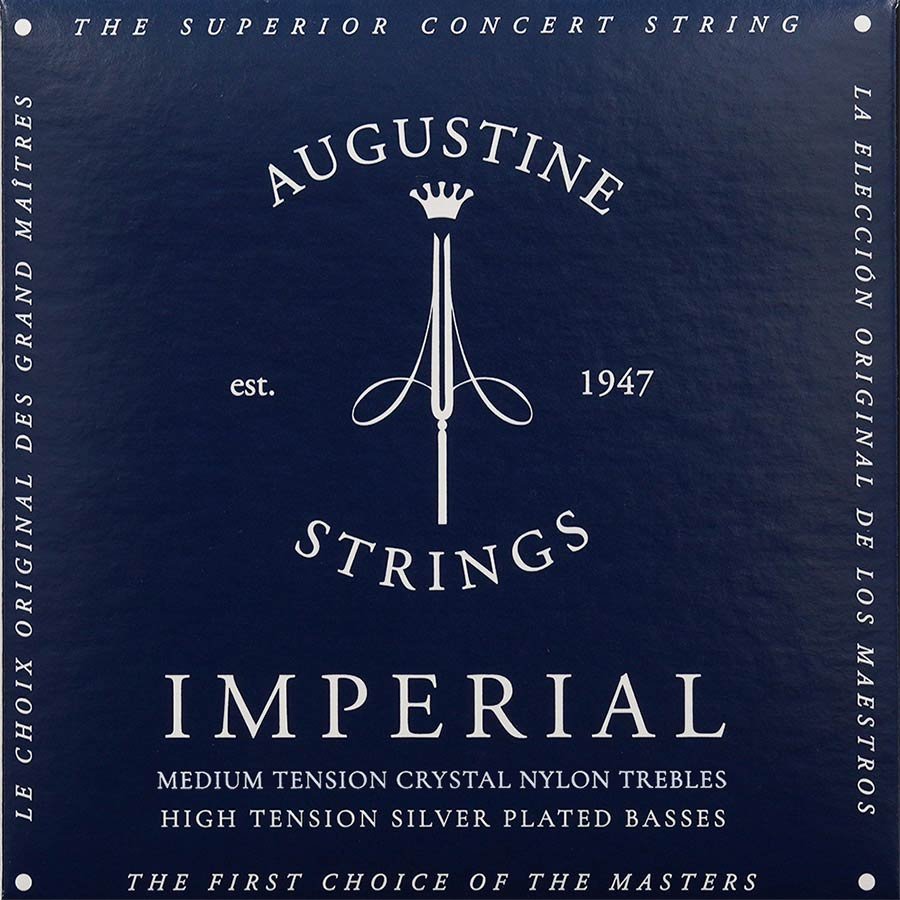 Blue string set classic, medium tension trebles & high tension basses