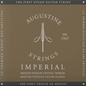 Red string set classic, medium tension trebles & medium tension basses