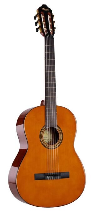 classic guitar with hybrid neck 4/4, sitka spruce & mahogany, antique natural high gloss