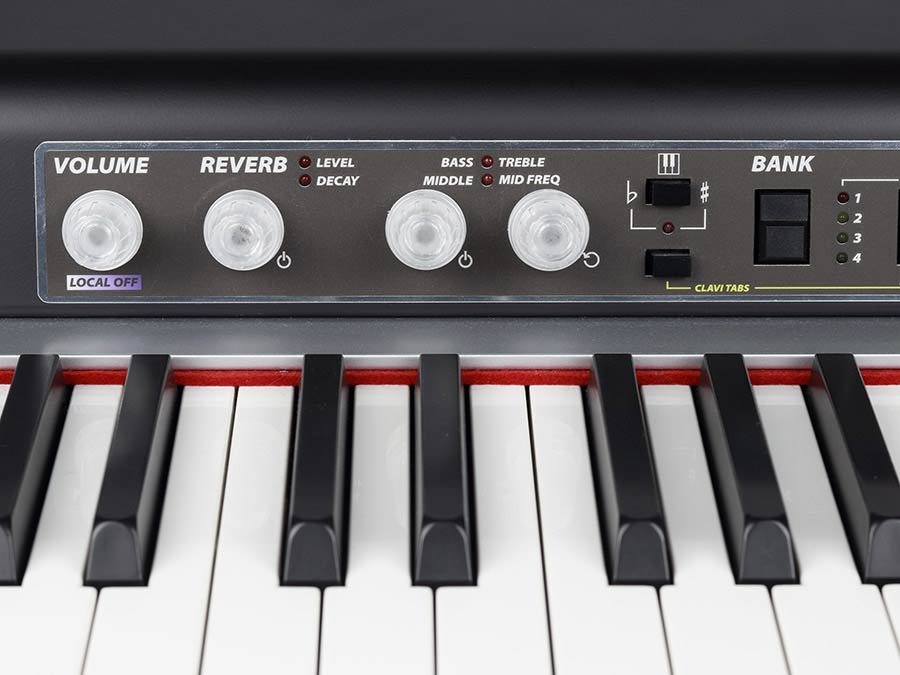 virtual modeling electronic piano SEVEN, 73 keys, with legs and sustain pedal - Afbeelding 2