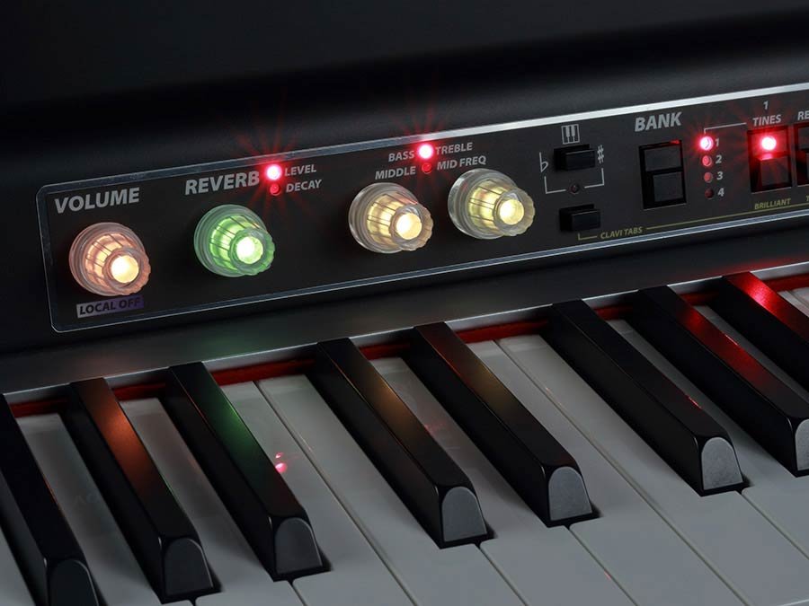 virtual modeling electronic piano SEVEN, 73 keys, with legs and sustain pedal - Afbeelding 15